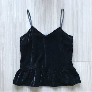 J. Crew velvet cami